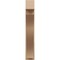 Ekena Millwork 8-in W x 38-in D x 46-in H Funston Block Rough Cedar Woodgrain TimberThane Outlooker, Primed Tan OUTUR080X38X46FST44RCPR - alternate 6